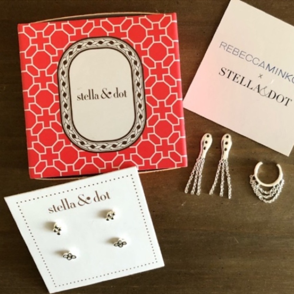 BNWT Stella & dot earring set